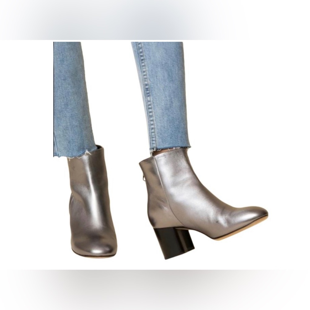 rag & bone Silver Heeled Boots